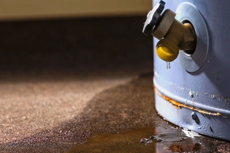 leaking water heater