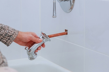 bath faucet replacement